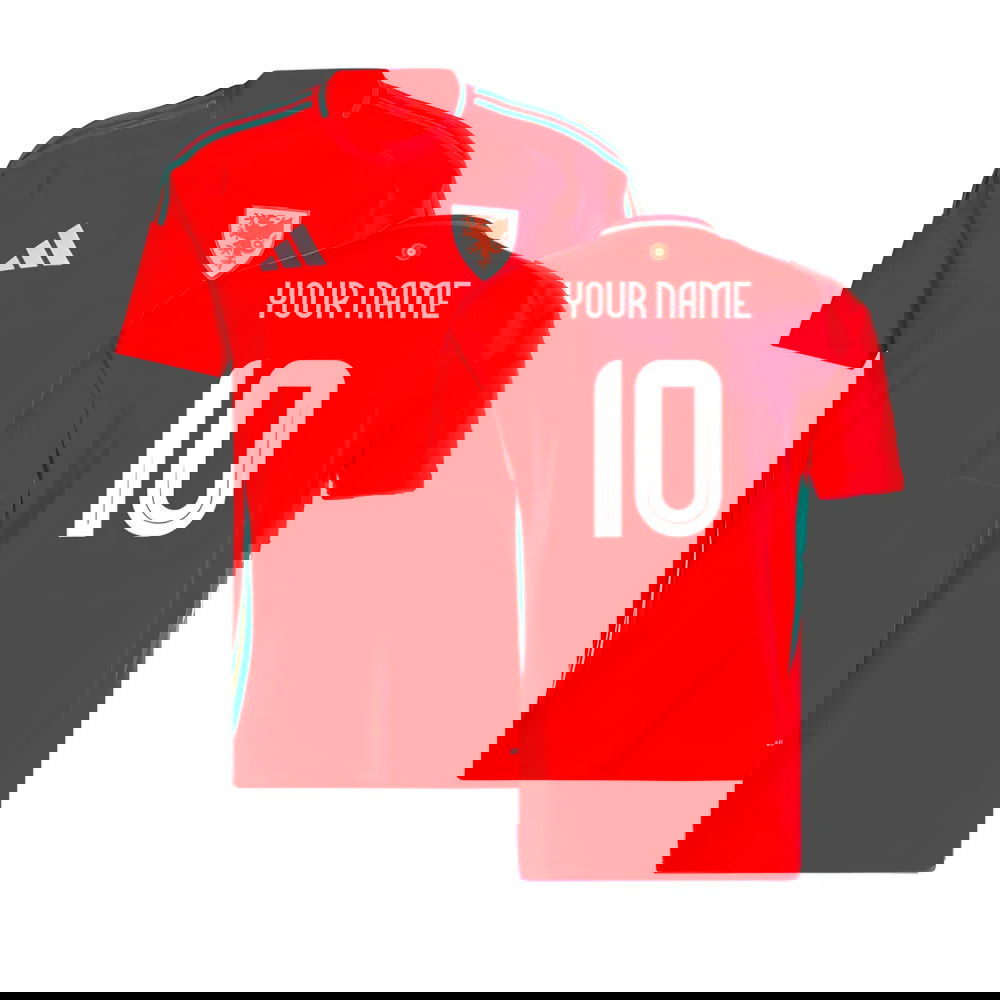 2024-2025 Wales Home Shirt (Your Name)