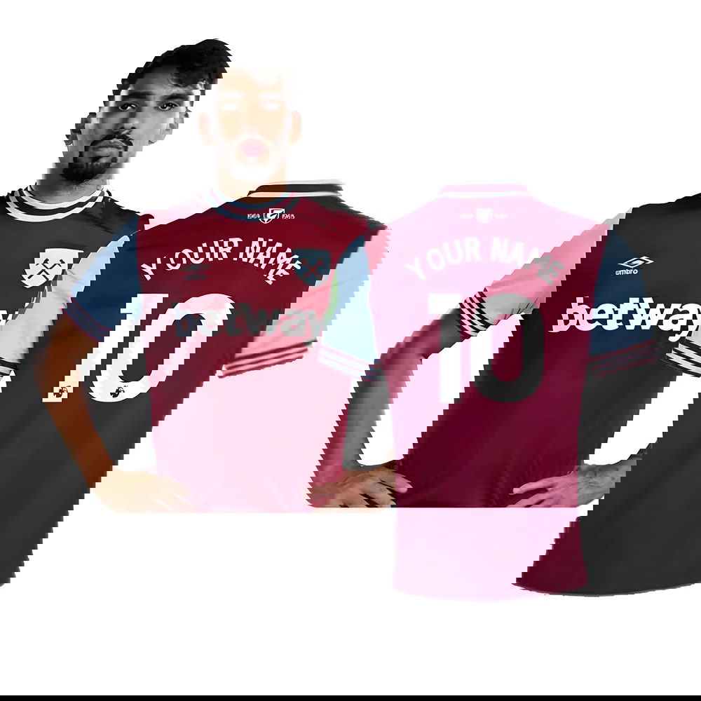 2024-2025 West Ham Home Shirt (Your Name)
