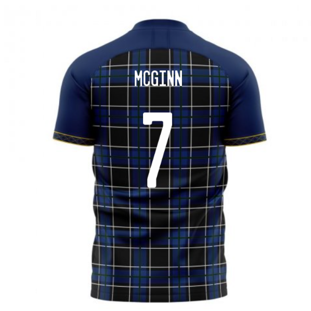 Scotland 2025-2026 Home Concept Football Kit (Libero) (McGinn 7)