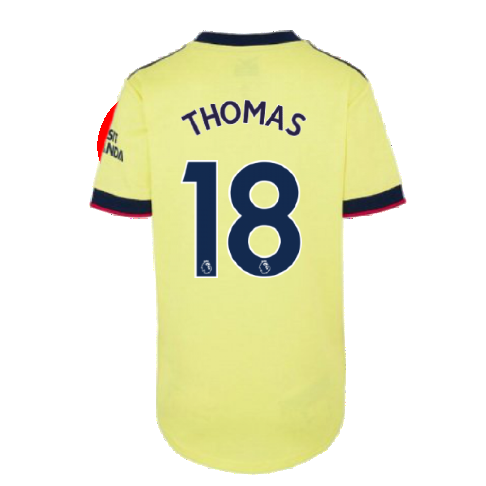 Arsenal 2021-2022 Away Shirt (Ladies) (Thomas 5)