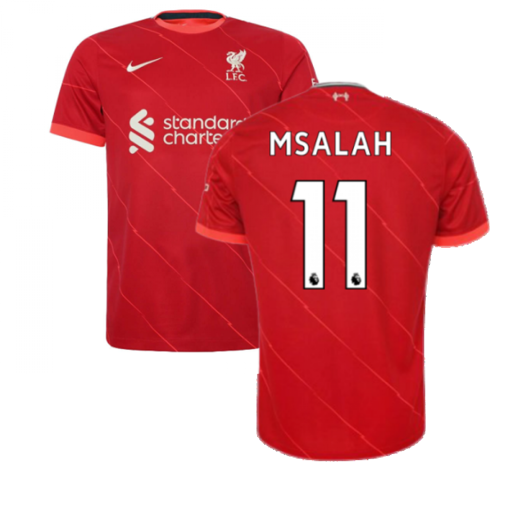 Liverpool Football Club Home Colours M.Salah 11 