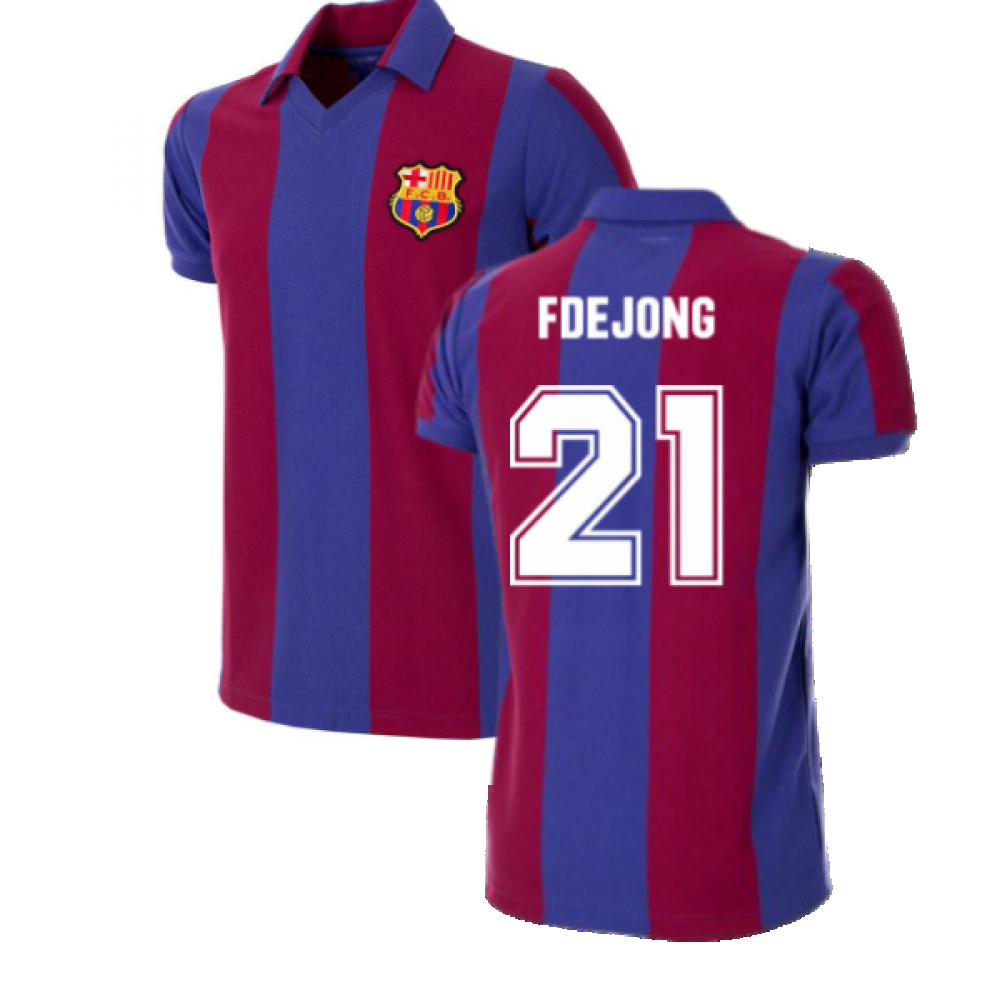 fc barcelona retro shirt