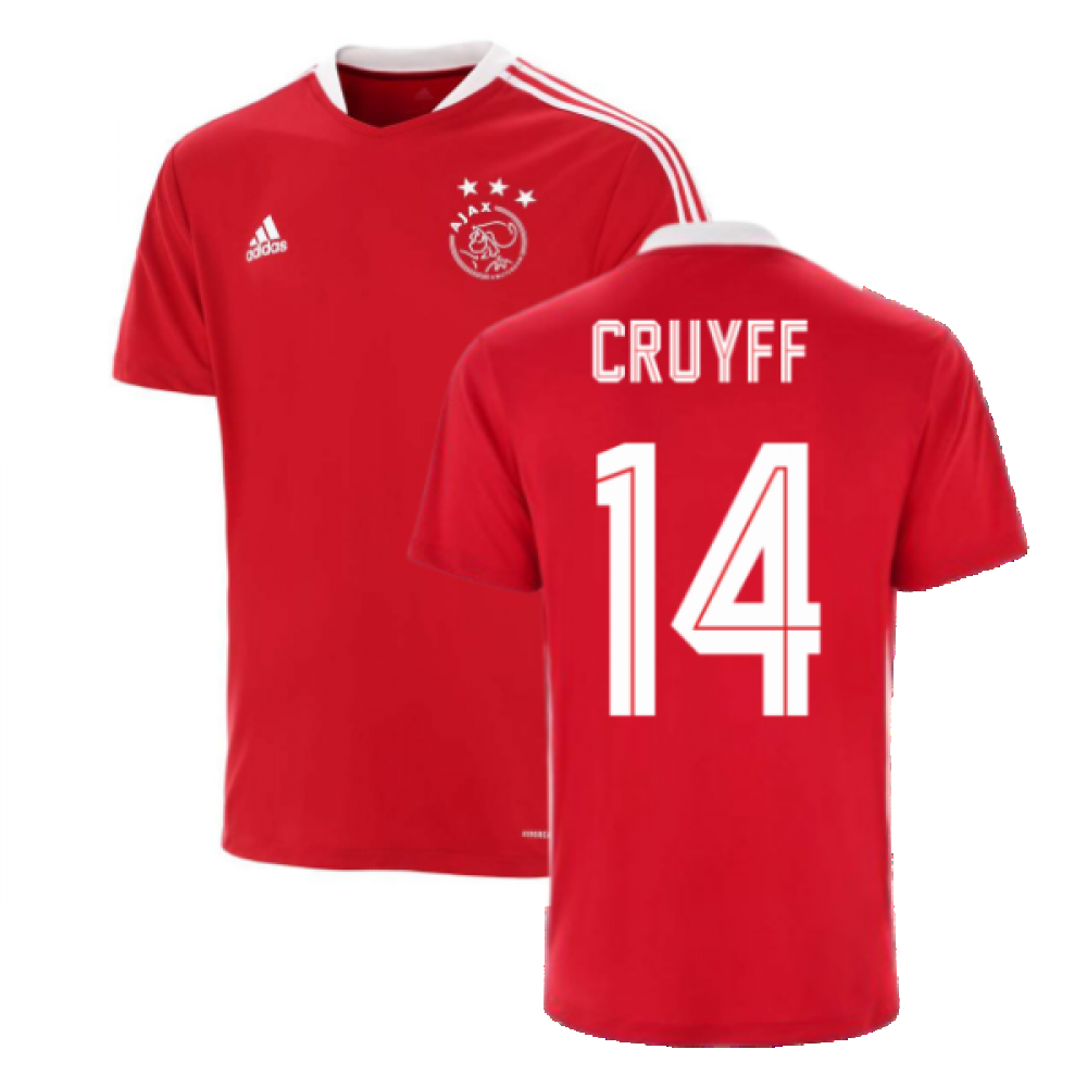 attribuut onbekend Defilé 2021-2022 Ajax Training Jersey (Red) - Kids (CRUYFF 14) [GT9566-222556] -  €45.75 Teamzo.com