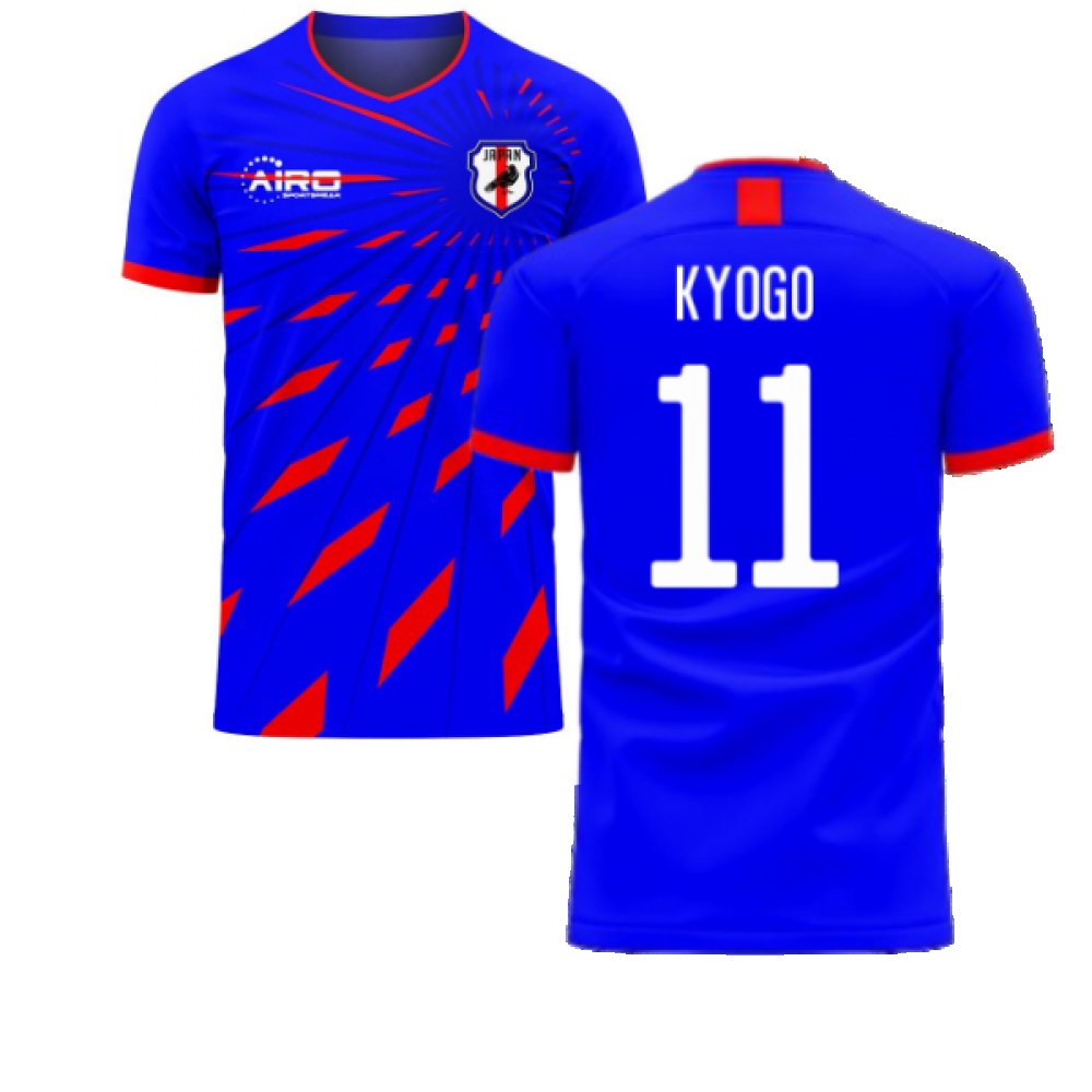 Japan 2023-2024 Home Concept Football Kit (Airo) (KYOGO 11)