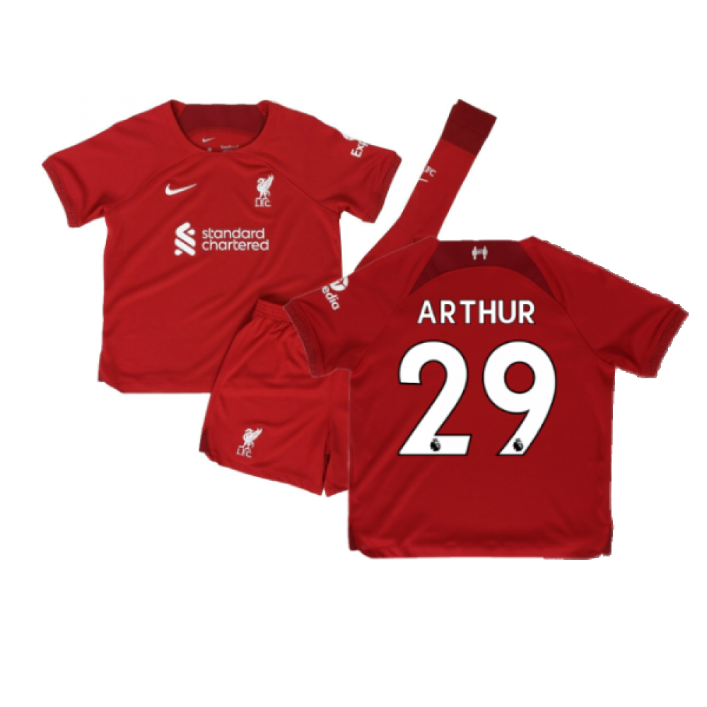 2022-2023 Liverpool Home Little Boys Mini Kit (ALEXANDER ARNOLD 66)