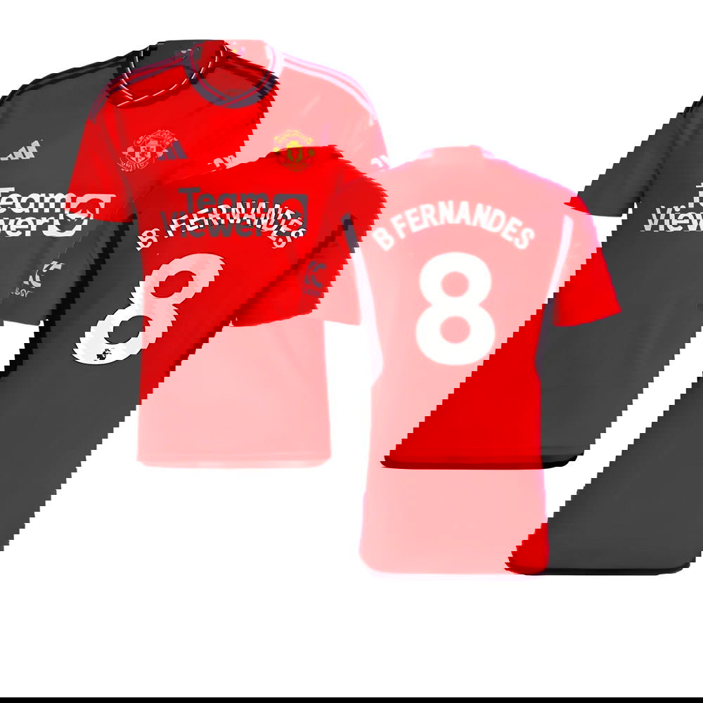 2023-2024 Man Utd Home Shirt (B Fernandes 8)