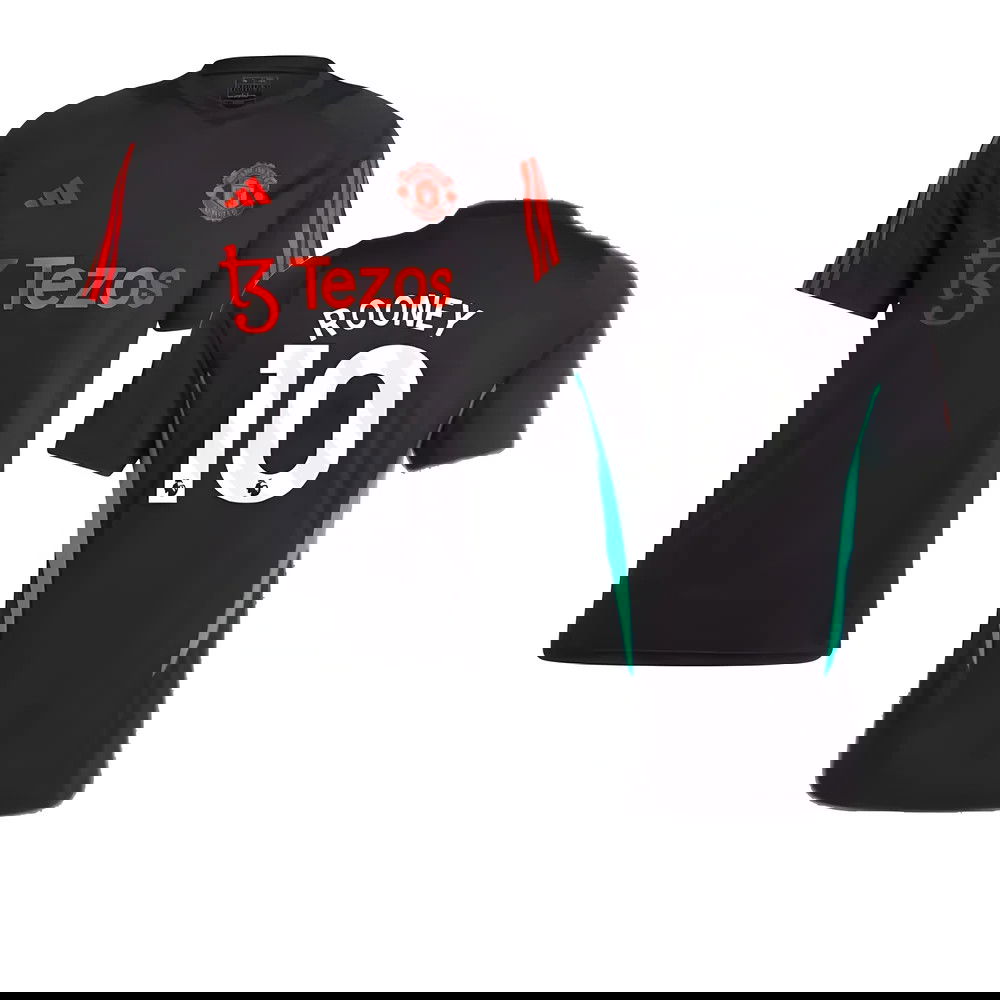 2023-2024 Man Utd Training Jersey (Black) (Rooney 10)