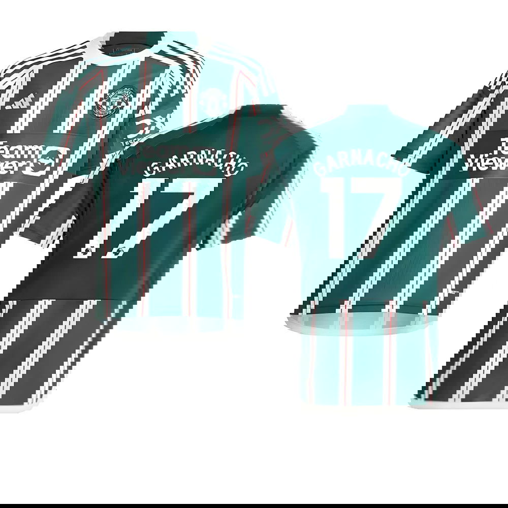 2023-2024 Man Utd Away Shirt (Kids) (Garnacho 17)