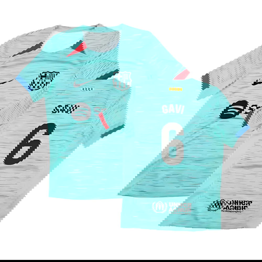 2023-2024 Barcelona Third Shirt (Kids) (Alonso 17)