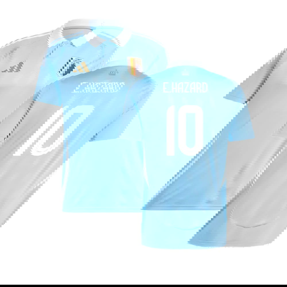 2024-2025 Belgium Away Shirt (E.Hazard 10)