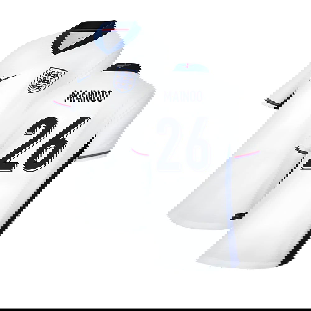 2024-2025 England Home Shirt (Kids) (Mainoo 21)