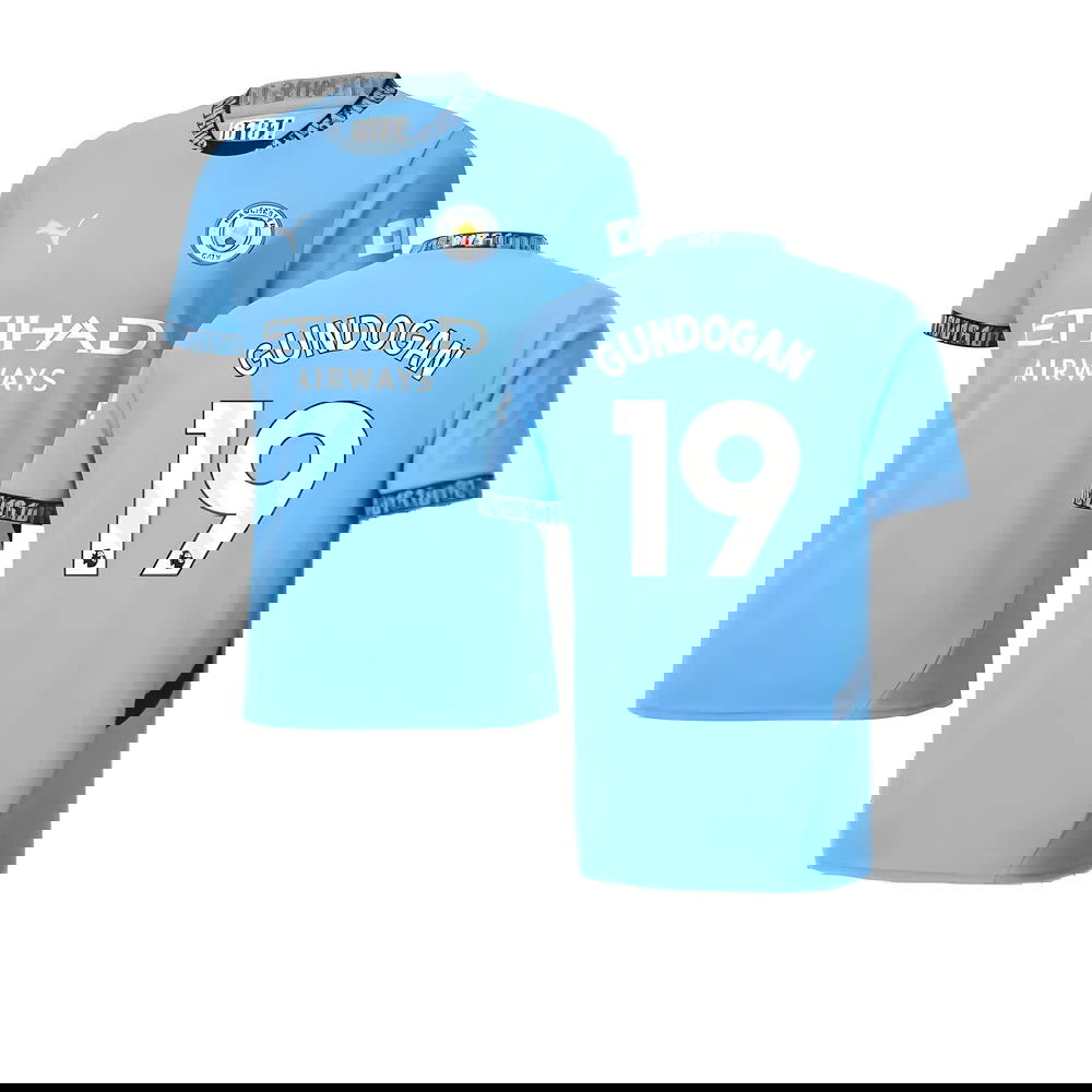 2024-2025 Man City Home Shirt (Gundogan 8)