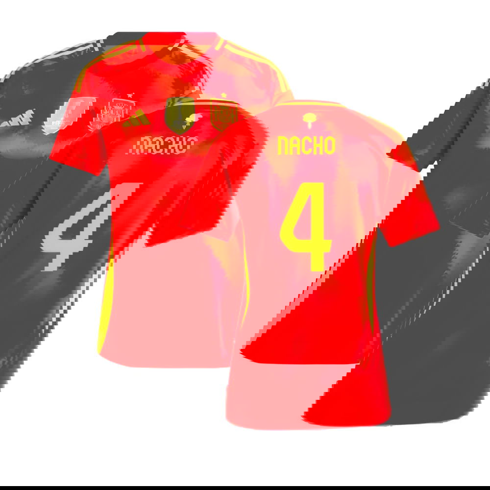 2024-2025 Spain Home Shirt (Ladies) (A.Iniesta 6)