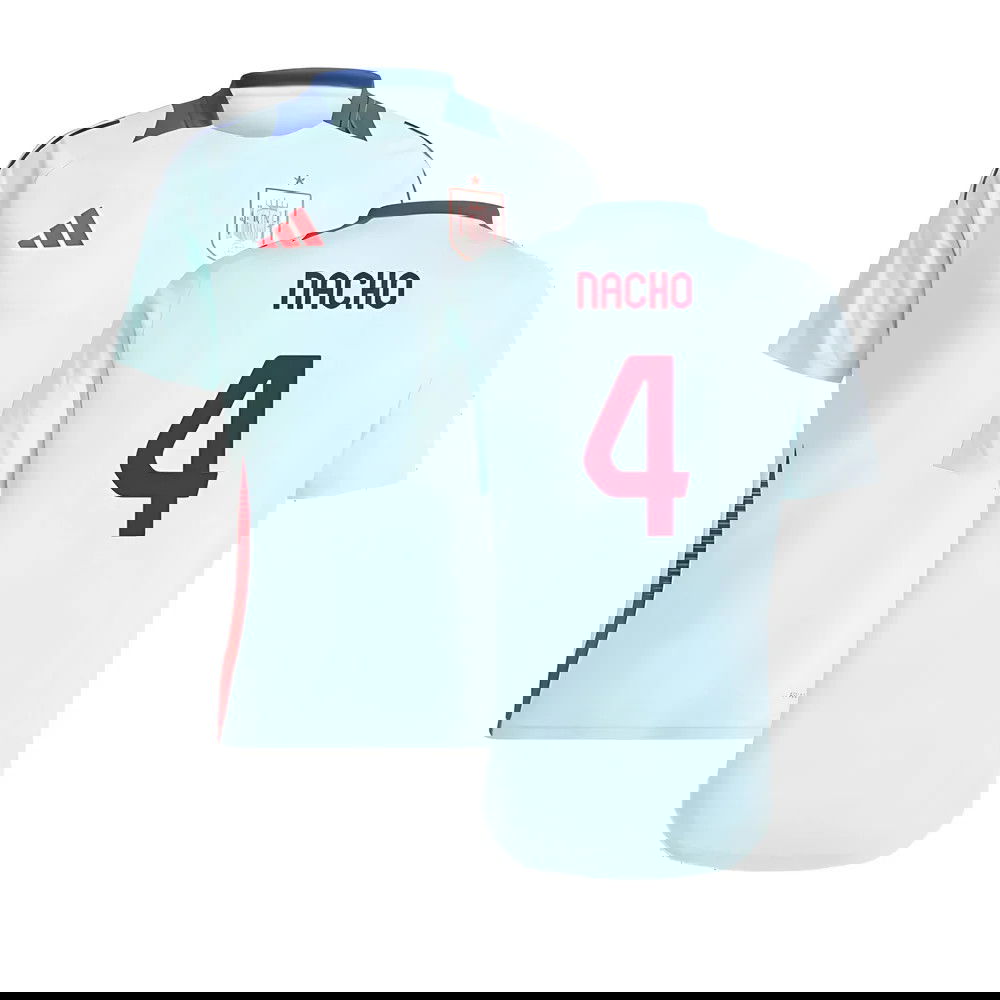 2024-2025 Spain Training Jersey (Halo Mint) (A.Iniesta 6)