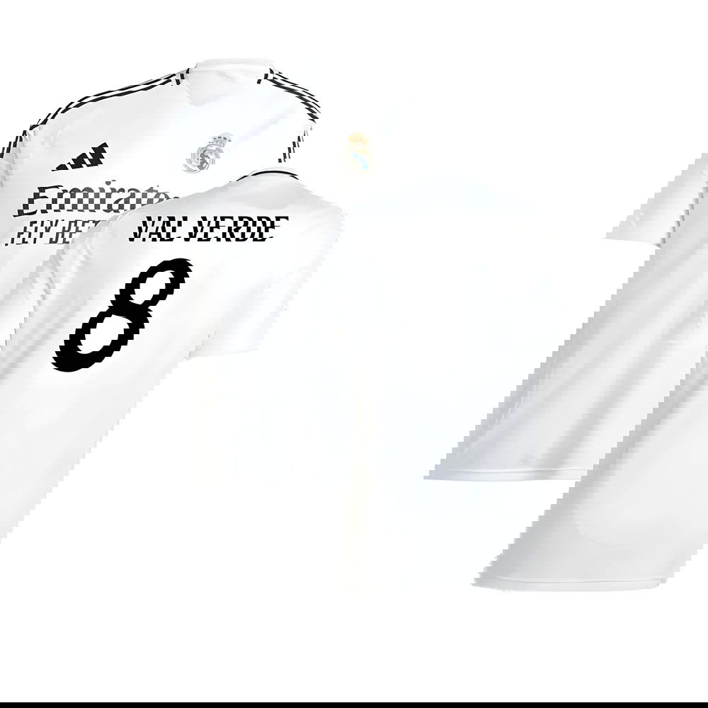 2024-2025 Real Madrid Home Shirt (Valverde 15)