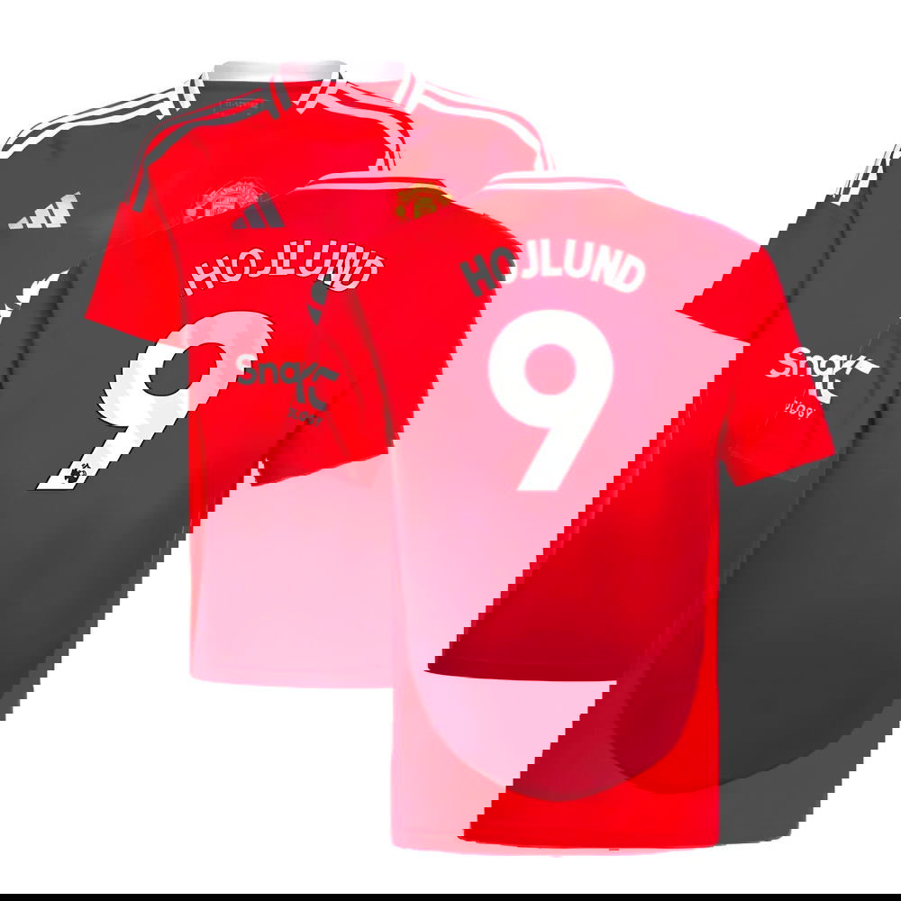 2024-2025 Man Utd Home Shirt (Kids) (Hojlund 11)