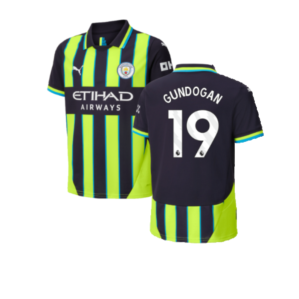 2024-2025 Man City Away Shirt (Kids) (Gundogan 8)