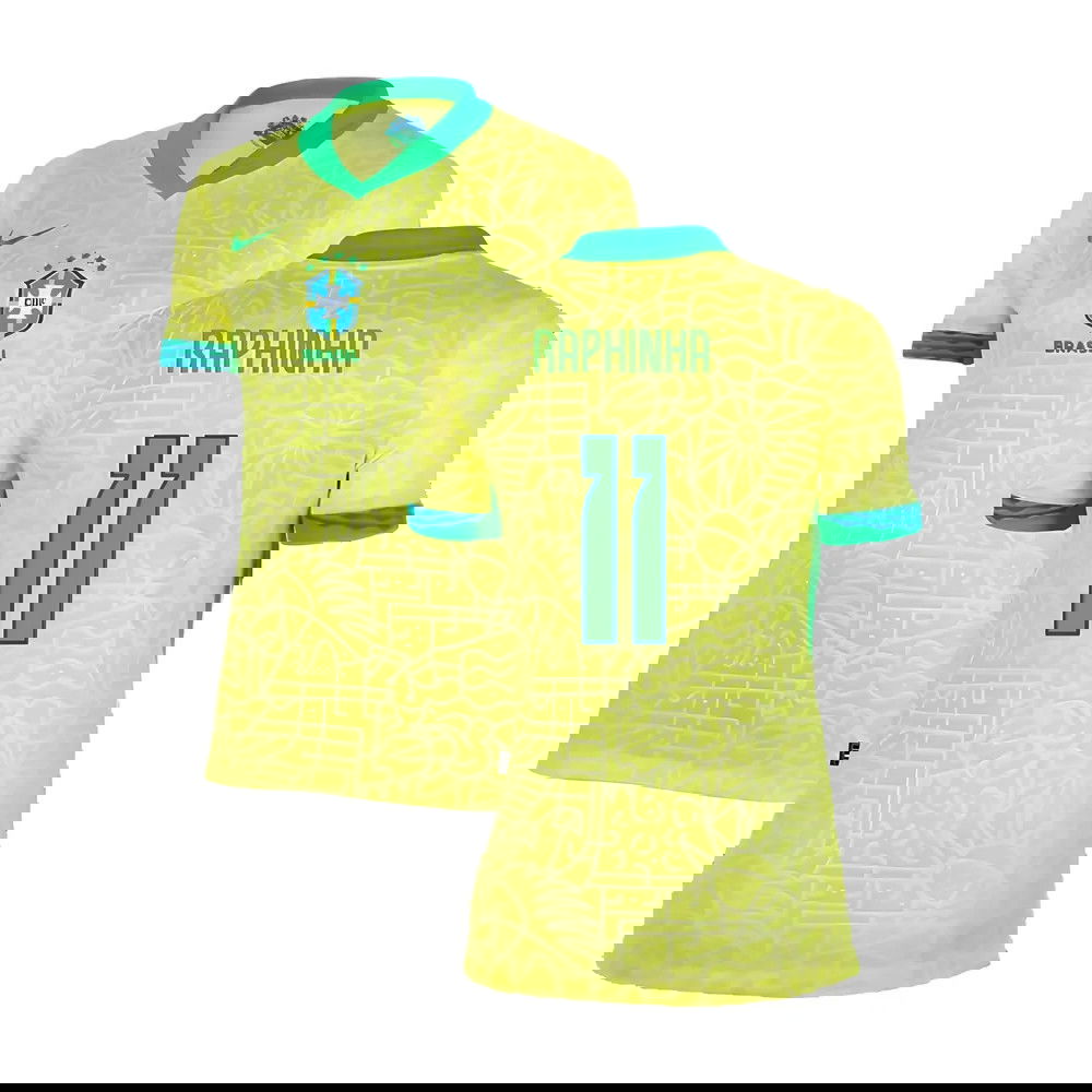 2024-2025 Brazil Home Shirt (Womens) (Raphina 11)