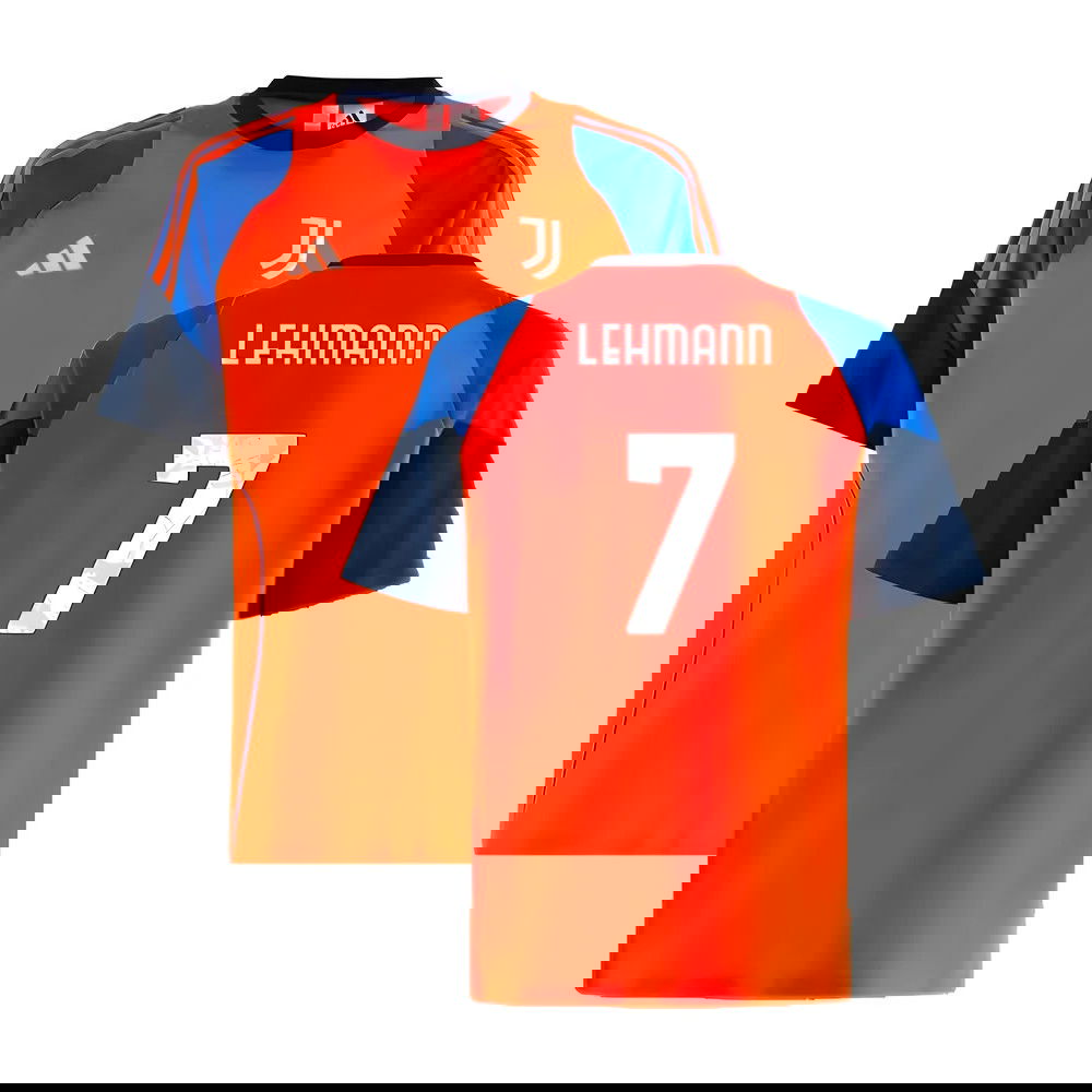 2024-2025 Juventus Training Tee (Orange) (Bonucci 19)