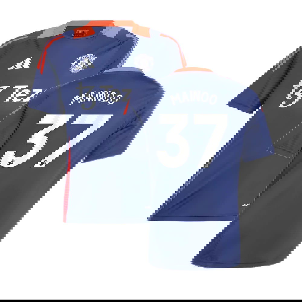 2024-2025 Man Utd Training Jersey (Night Indigo) - Kids (Antony 21)