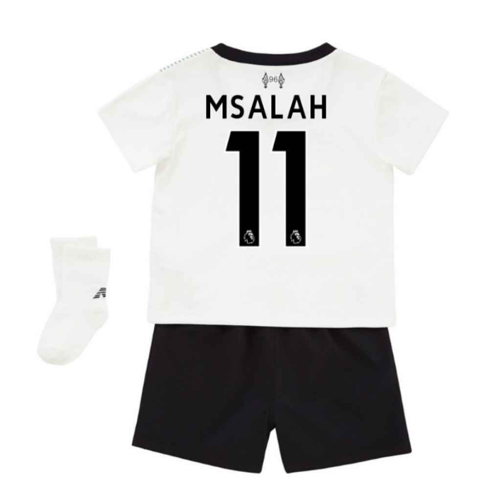 2017-18 Liverpool Away Baby Kit (M.Salah 11)