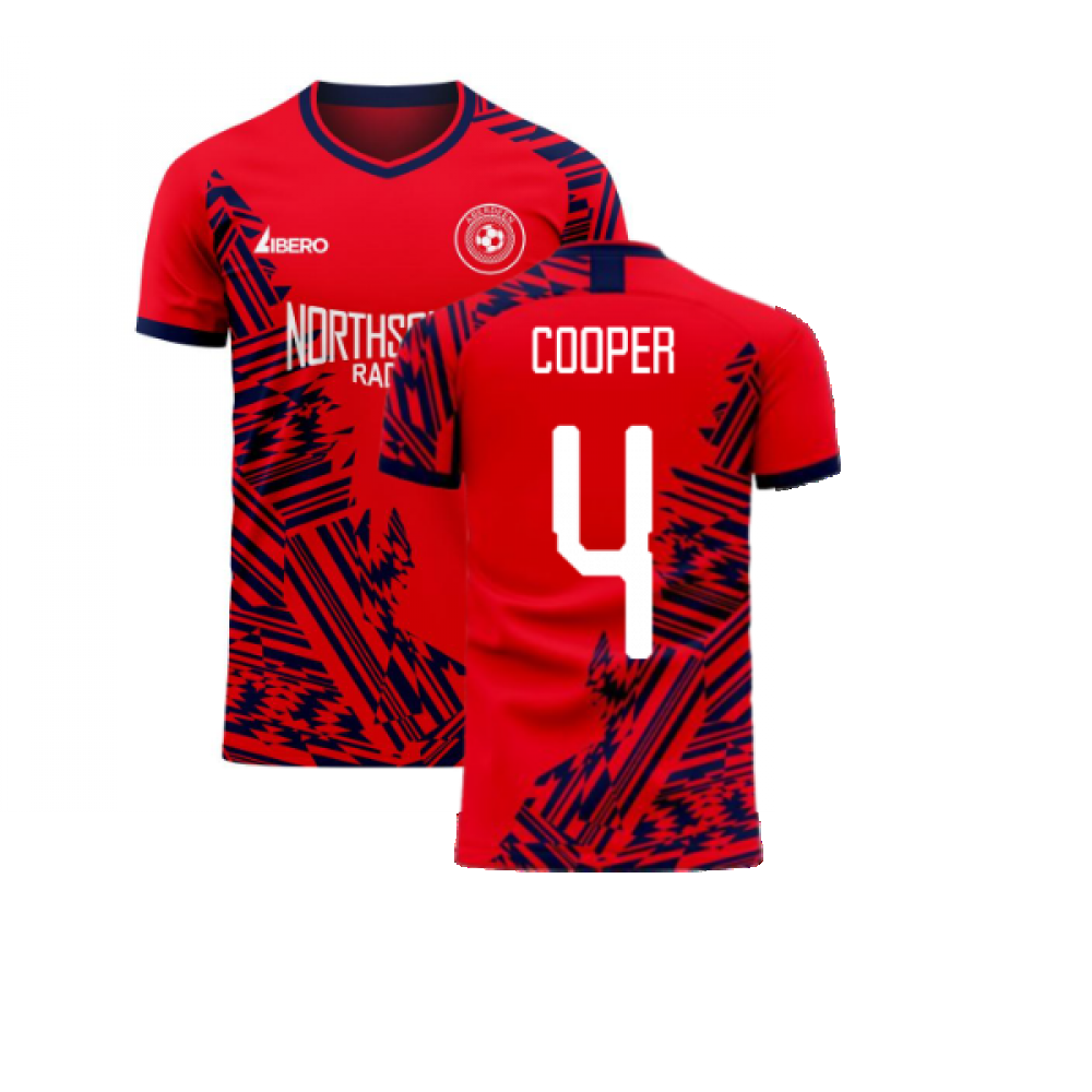 Aberdeen 2025-2026 Home Concept Football Kit (Libero) (COOPER 4) - Baby
