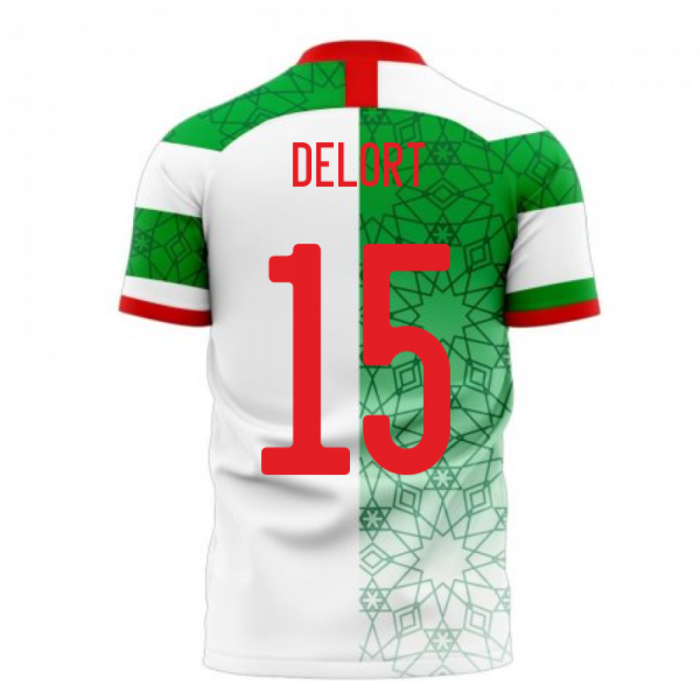 Algeria 2023-2024 Home Concept Football Kit (Libero) (DELORT 15)