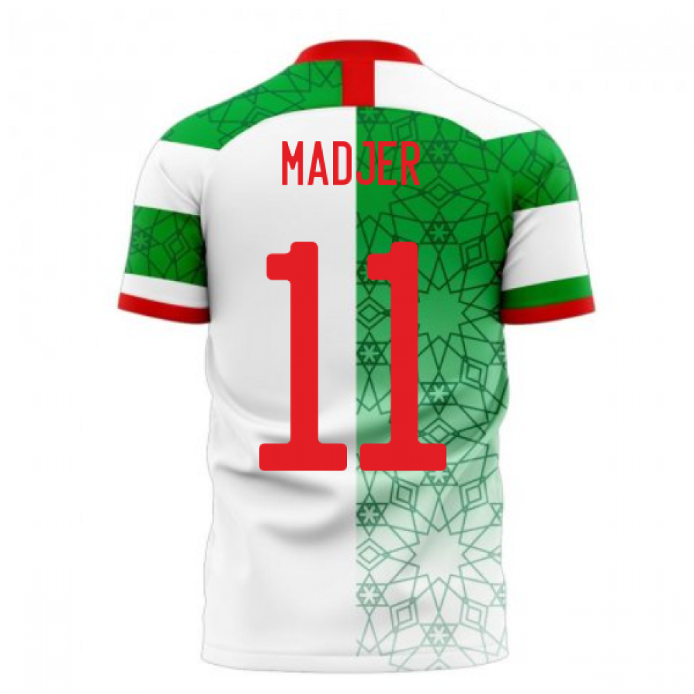 Algeria 2023-2024 Home Concept Football Kit (Libero) (MADJER 11)