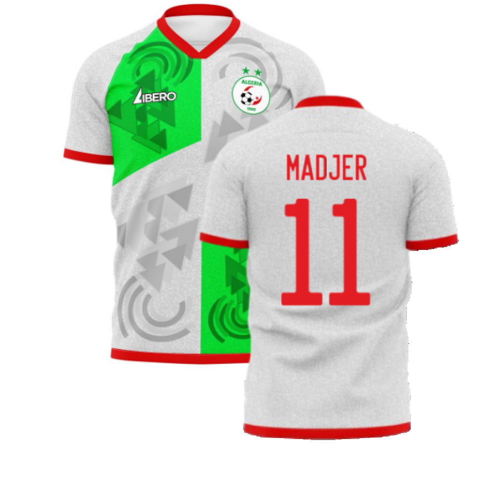 Algeria 2023-2024 Home Concept Football Shirt (Libero) (MADJER 11)