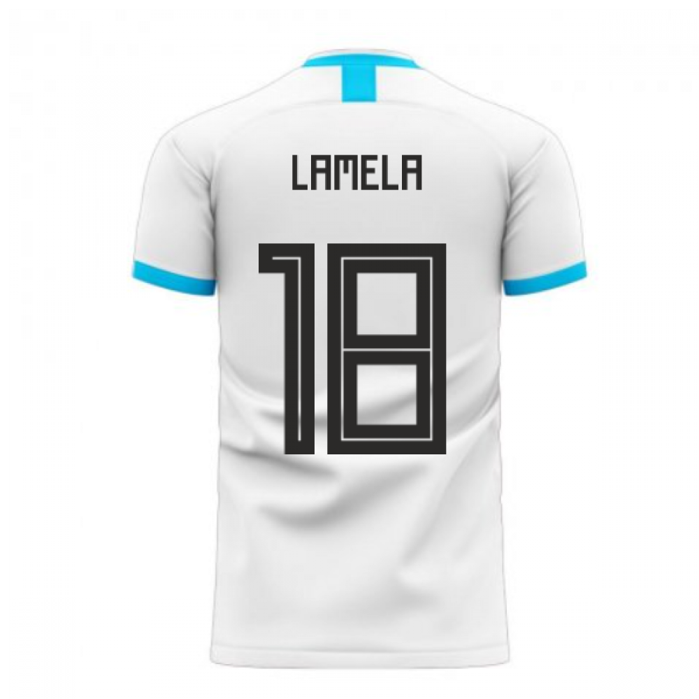 Argentina 2024-2025 Home Concept Football Kit (Libero) (LAMELA 18)