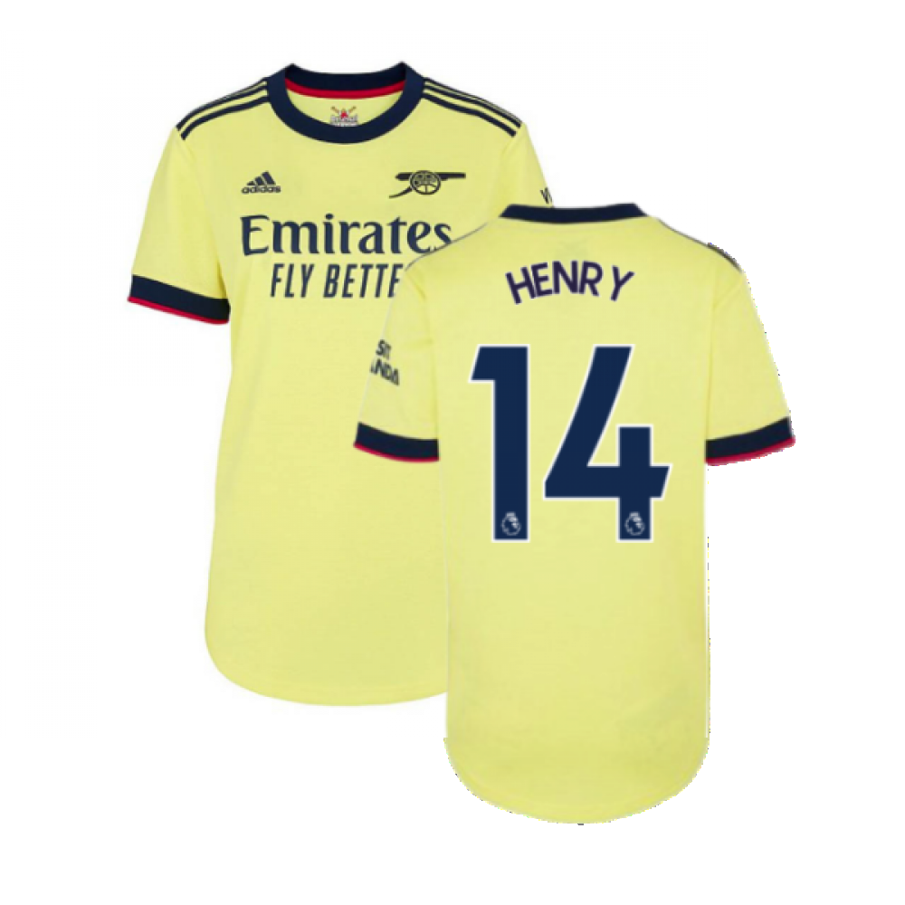 Arsenal 2021-2022 Away Shirt (Ladies) (HENRY 14)
