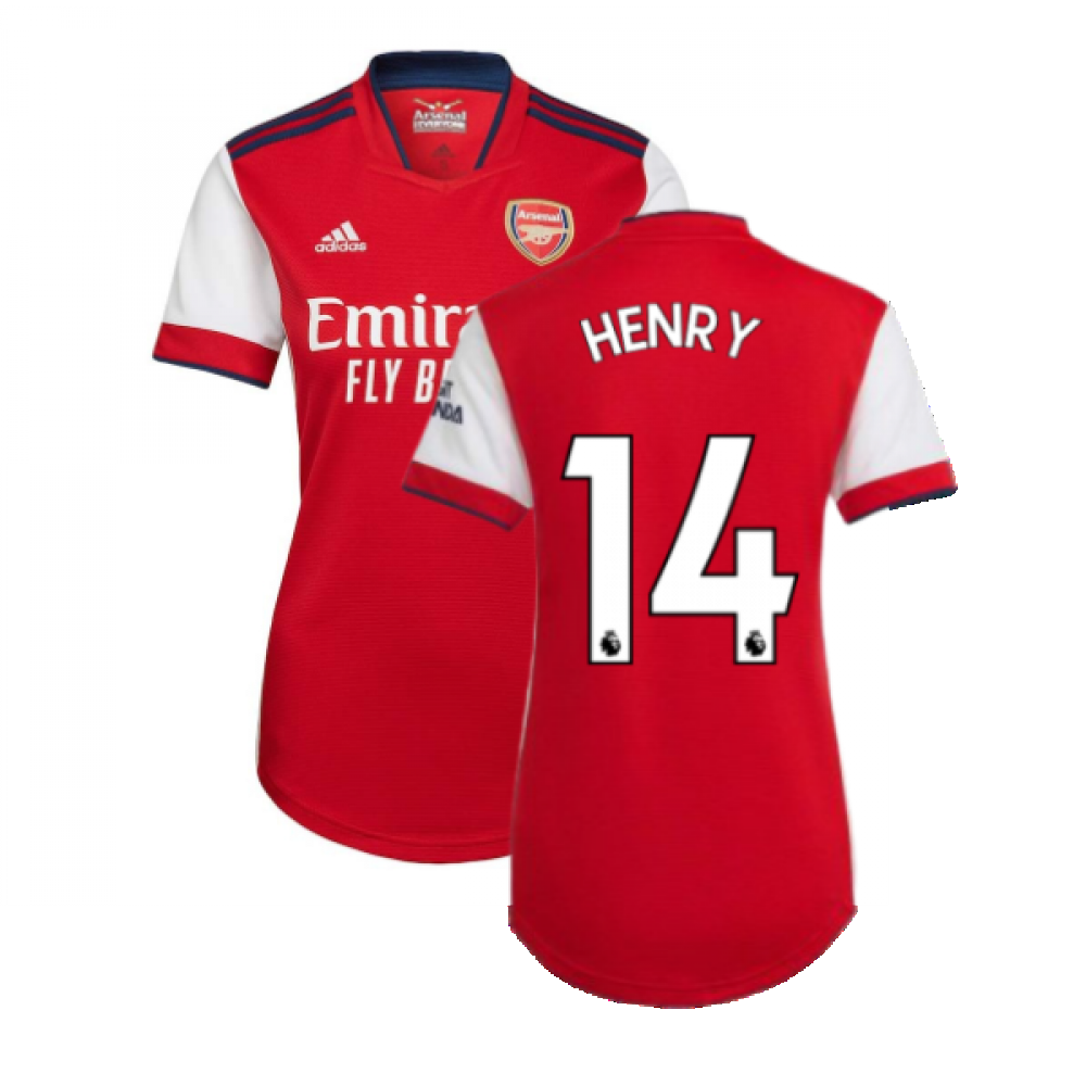 Arsenal 2021-2022 Home Shirt (Ladies) (HENRY 14)