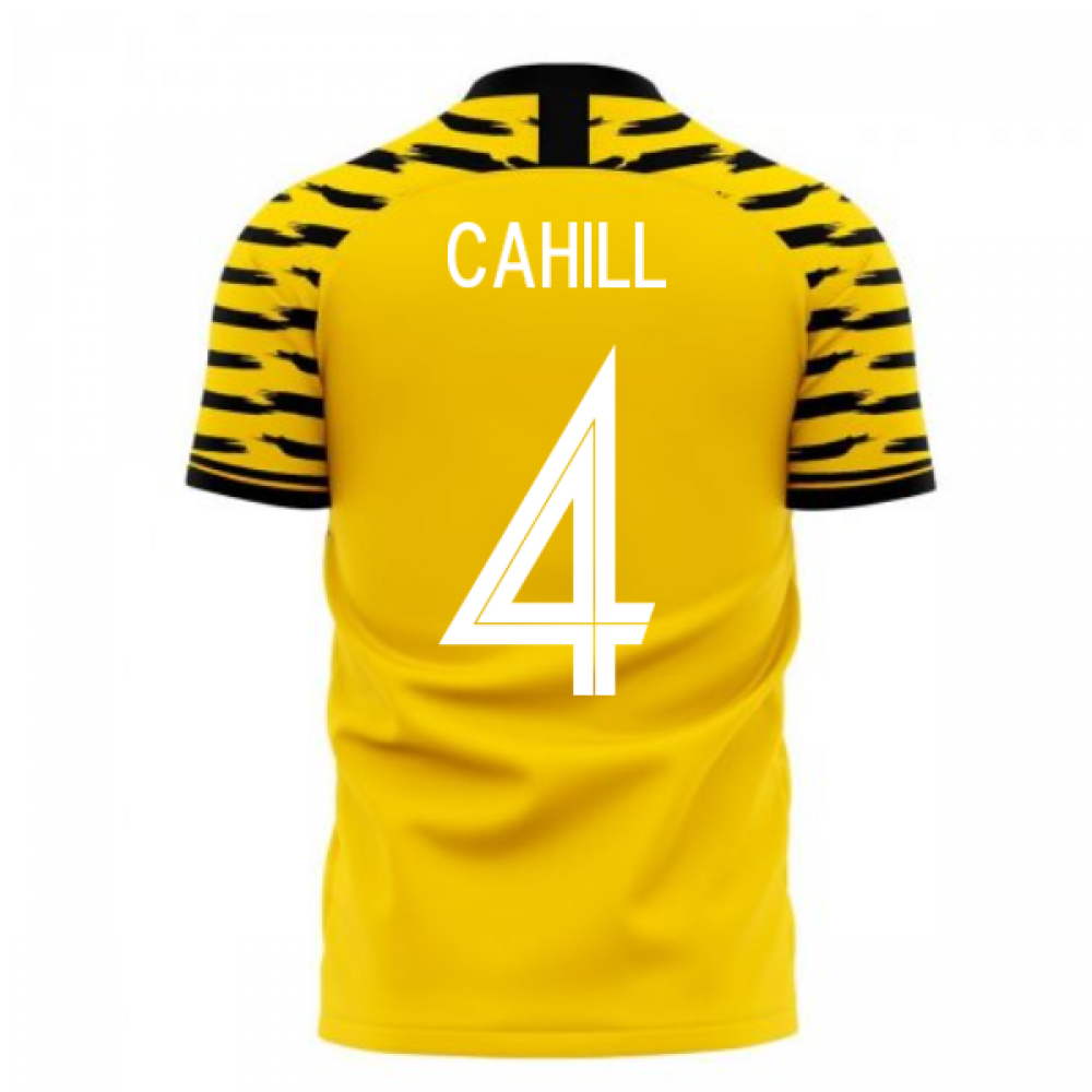 Australia 2025-2026 Home Concept Football Kit (Libero) (CAHILL 4)