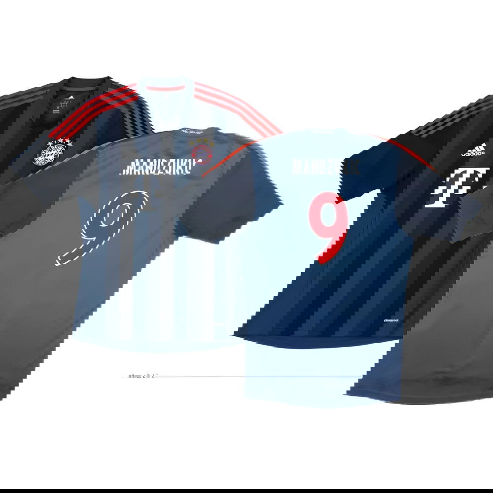 Bayern Munich 2013-14 Third Shirt ((Excellent) S) (Mandzukic 9)