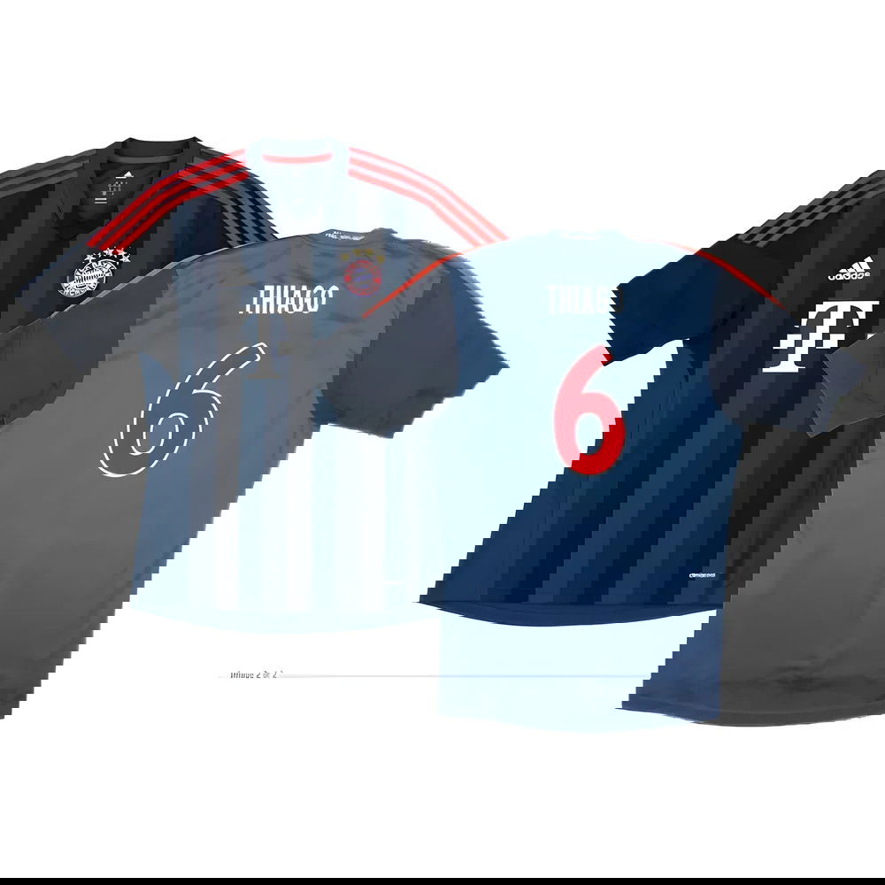 Bayern Munich 2013-14 Third Shirt ((Excellent) S) (Thiago 6)