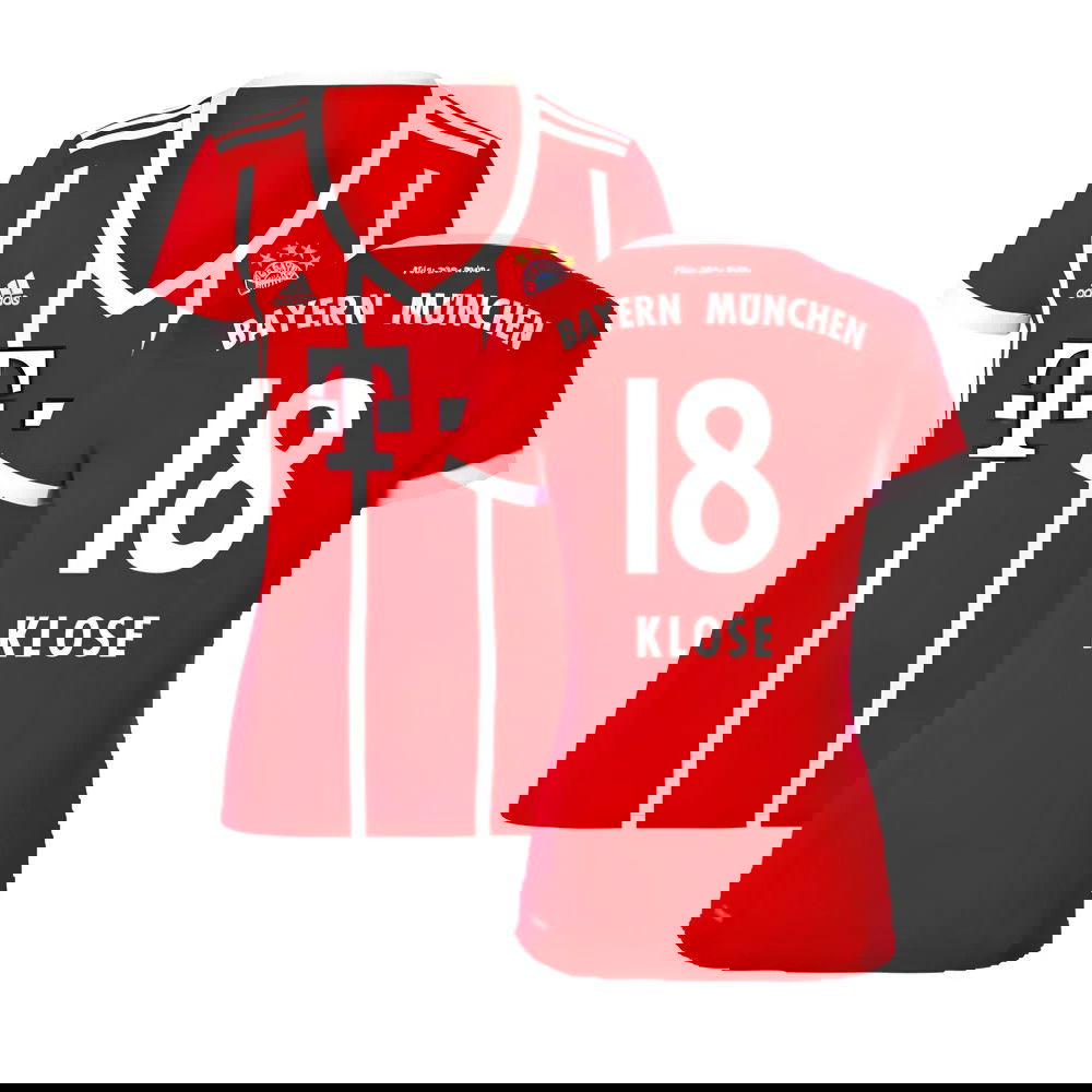 Bayern Munich 2017-18 Womens Home Shirt (XL) ((Excellent) XL) (Klose 18)