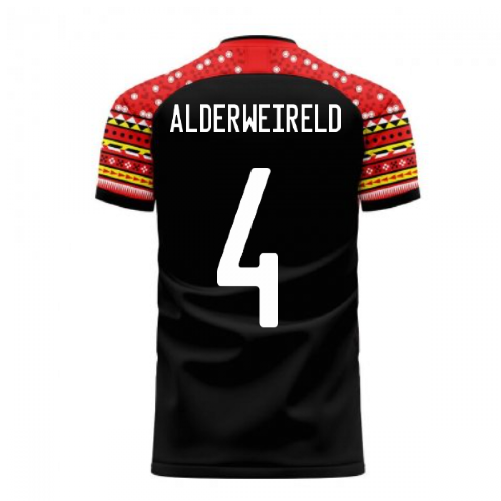 Belgium 2023-2024 Away Concept Football Kit (Libero) (ALDERWEIRELD 4)