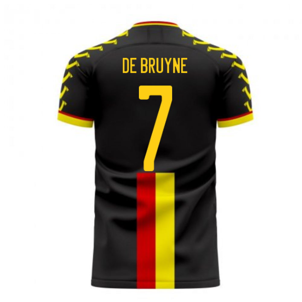 Belgium 2025-2026 Away Concept Football Kit (Viper) (DE BRUYNE 7)
