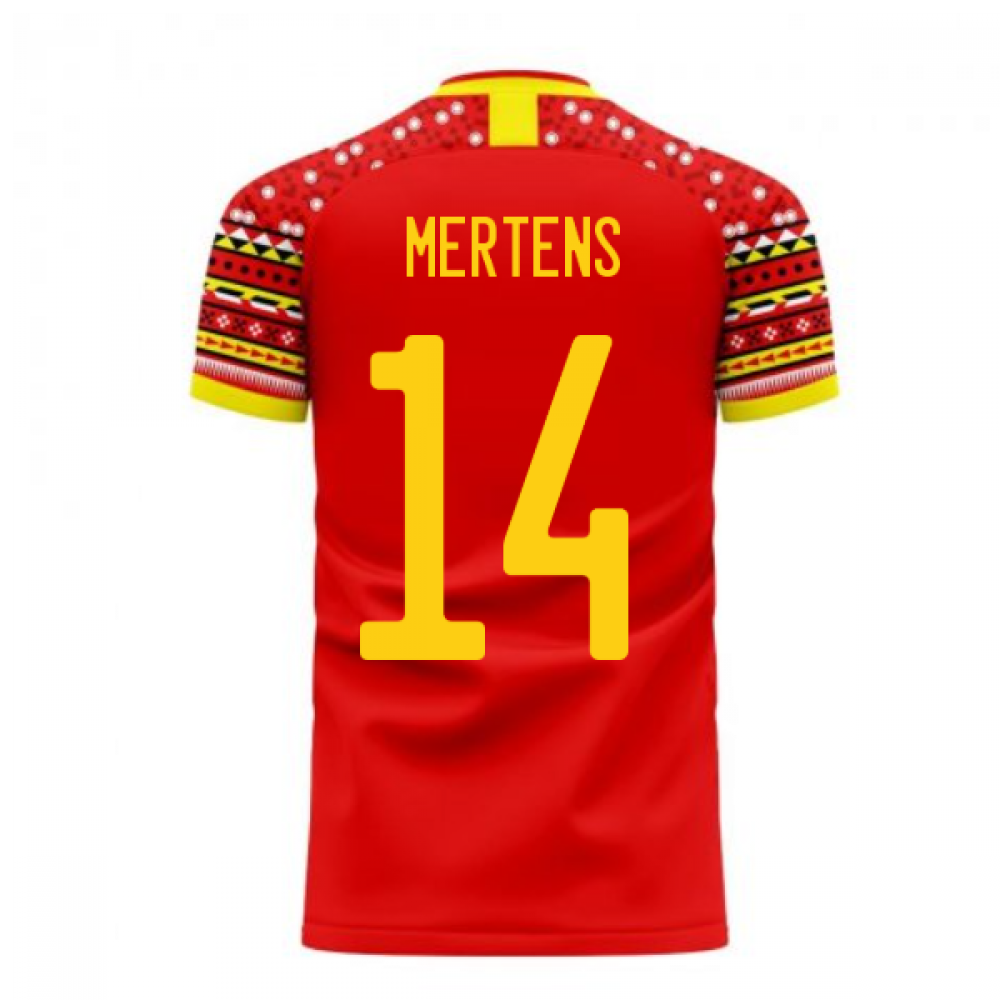 Belgium 2023-2024 Home Concept Football Kit (Libero) (MERTENS 14)