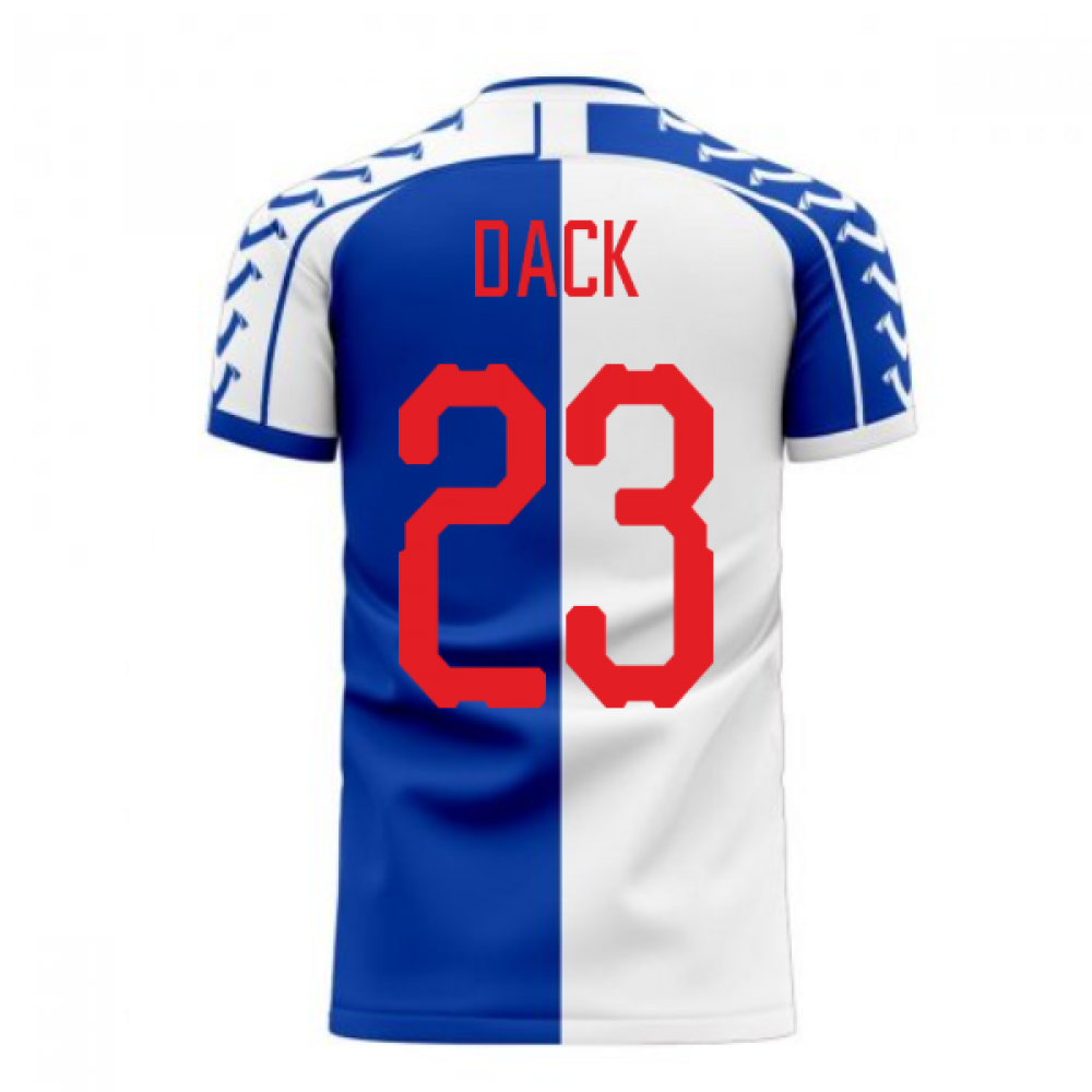 Blackburn 2023-2024 Home Concept Football Kit (Viper) (Dack 23) - Adult Long Sleeve