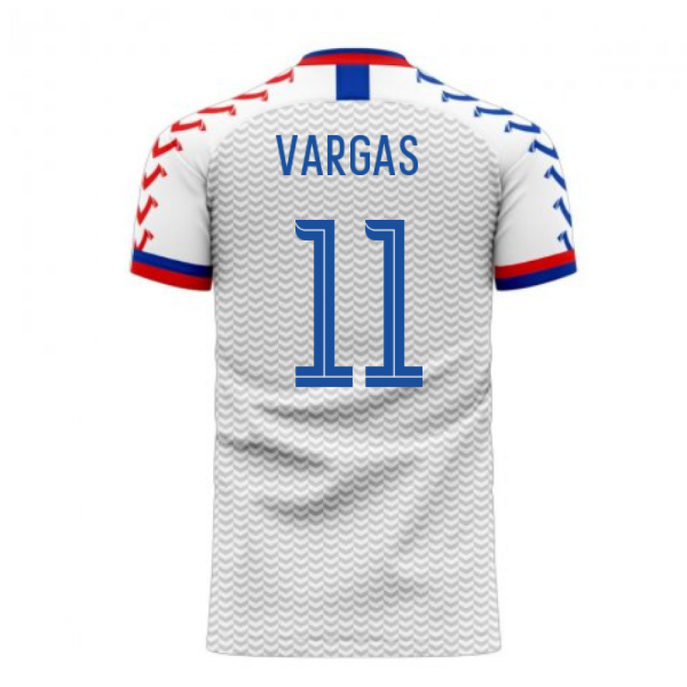 Chile 2023-2024 Away Concept Football Kit (Viper) (VARGAS 11)