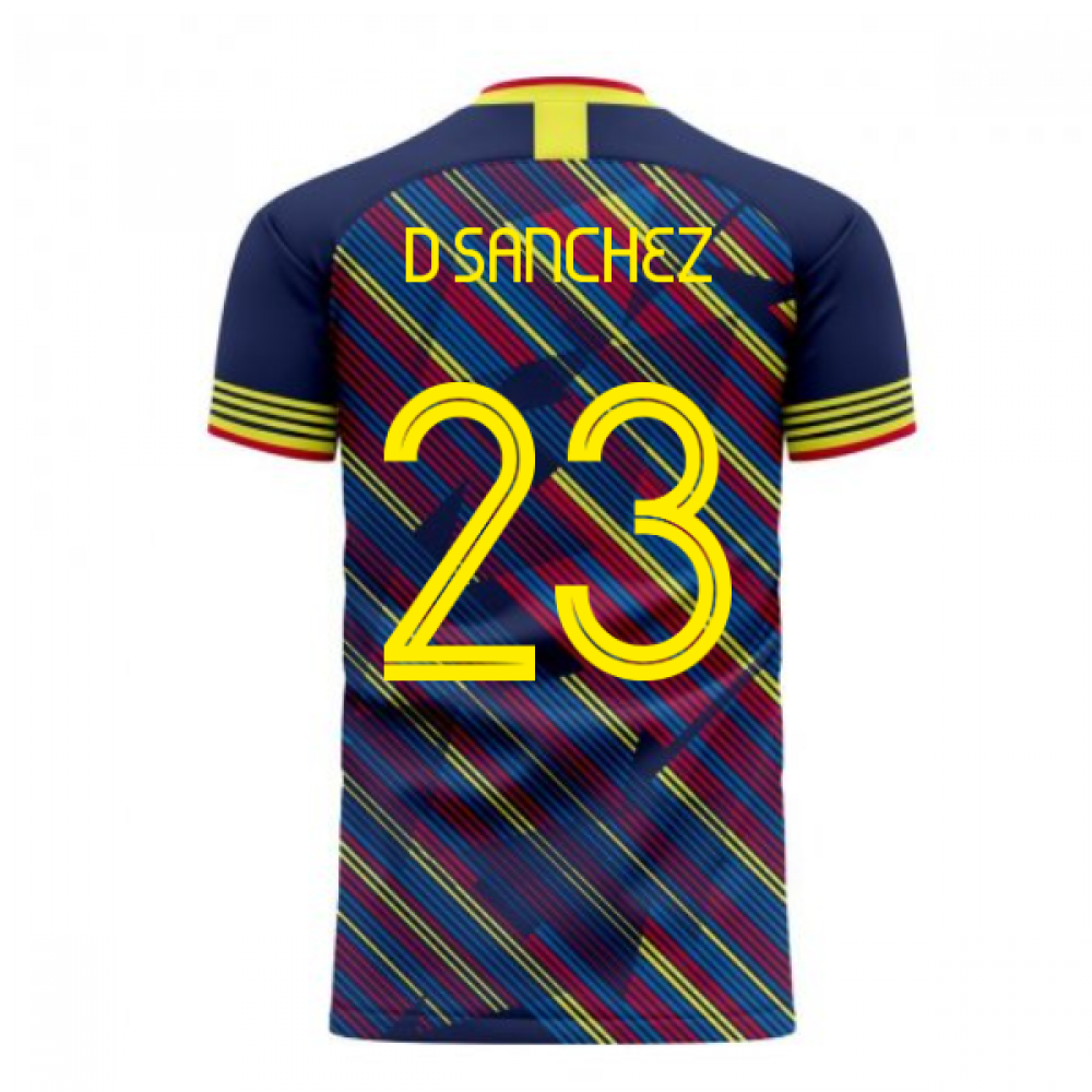 Colombia 2025-2026 Third Concept Football Kit (Libero) (D SANCHEZ 23)