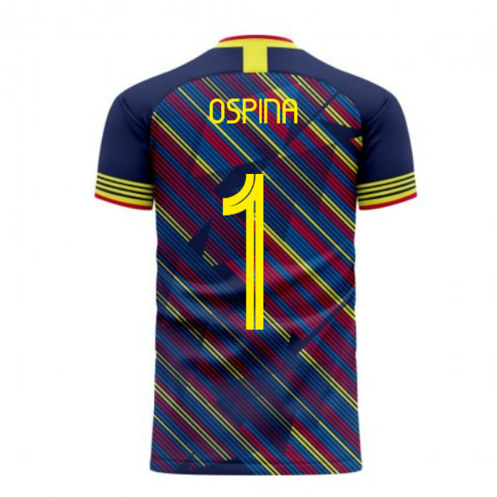 Colombia 2024-2025 Third Concept Football Kit (Libero) (OSPINA 1)