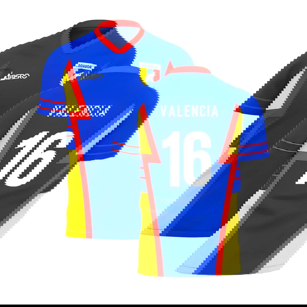 Ecuador 2023-2024 Away Concept Football Kit (Libero) (VALENCIA 16)