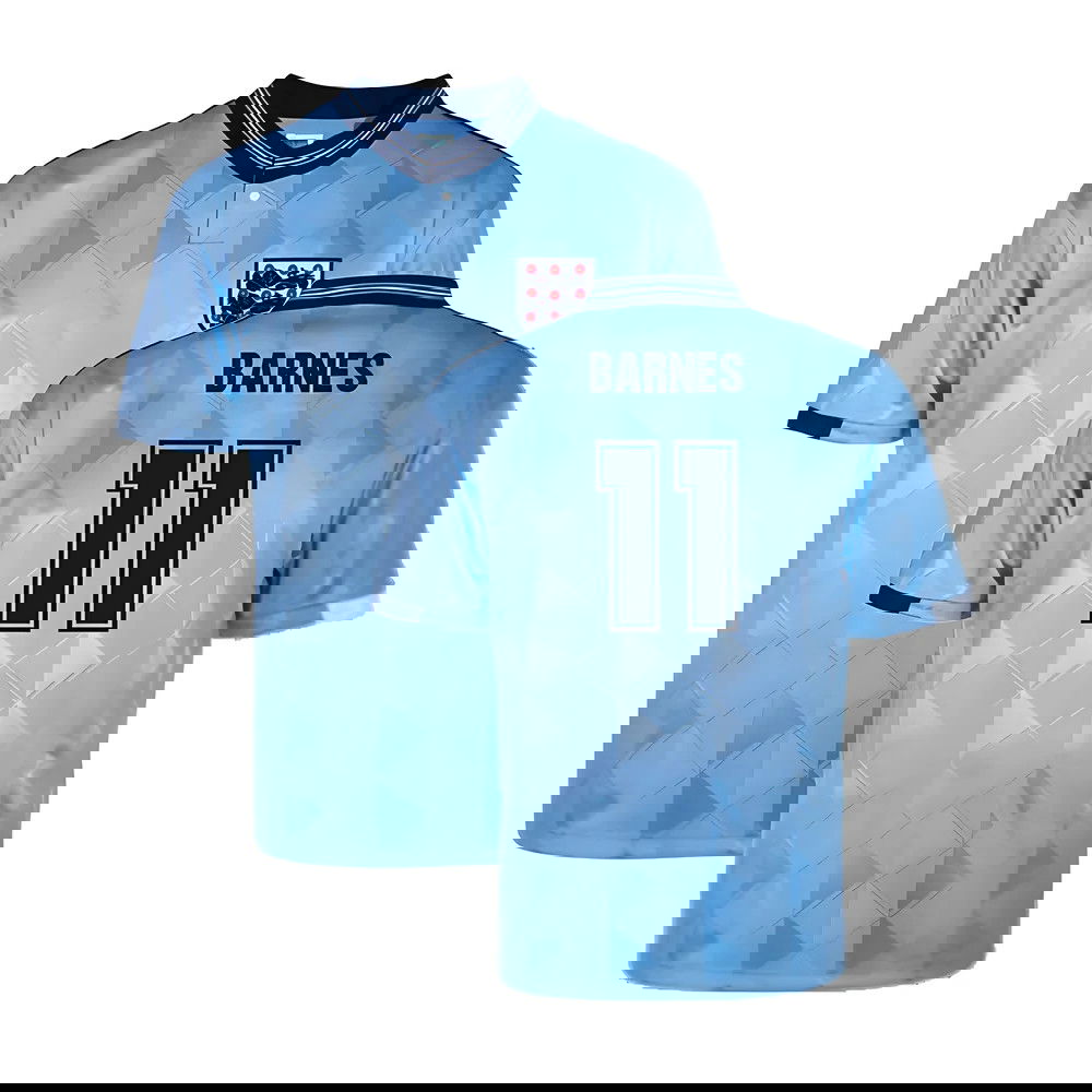 England 1989 Third Retro Shirt (Barnes 11)