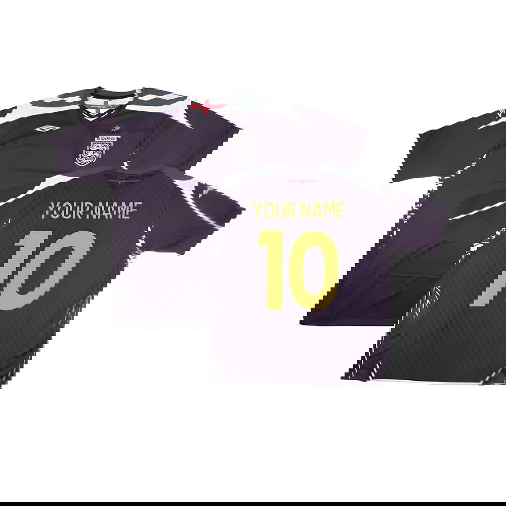 England 2007-08 GK Shirt ((Excellent) XXL) (Your Name)