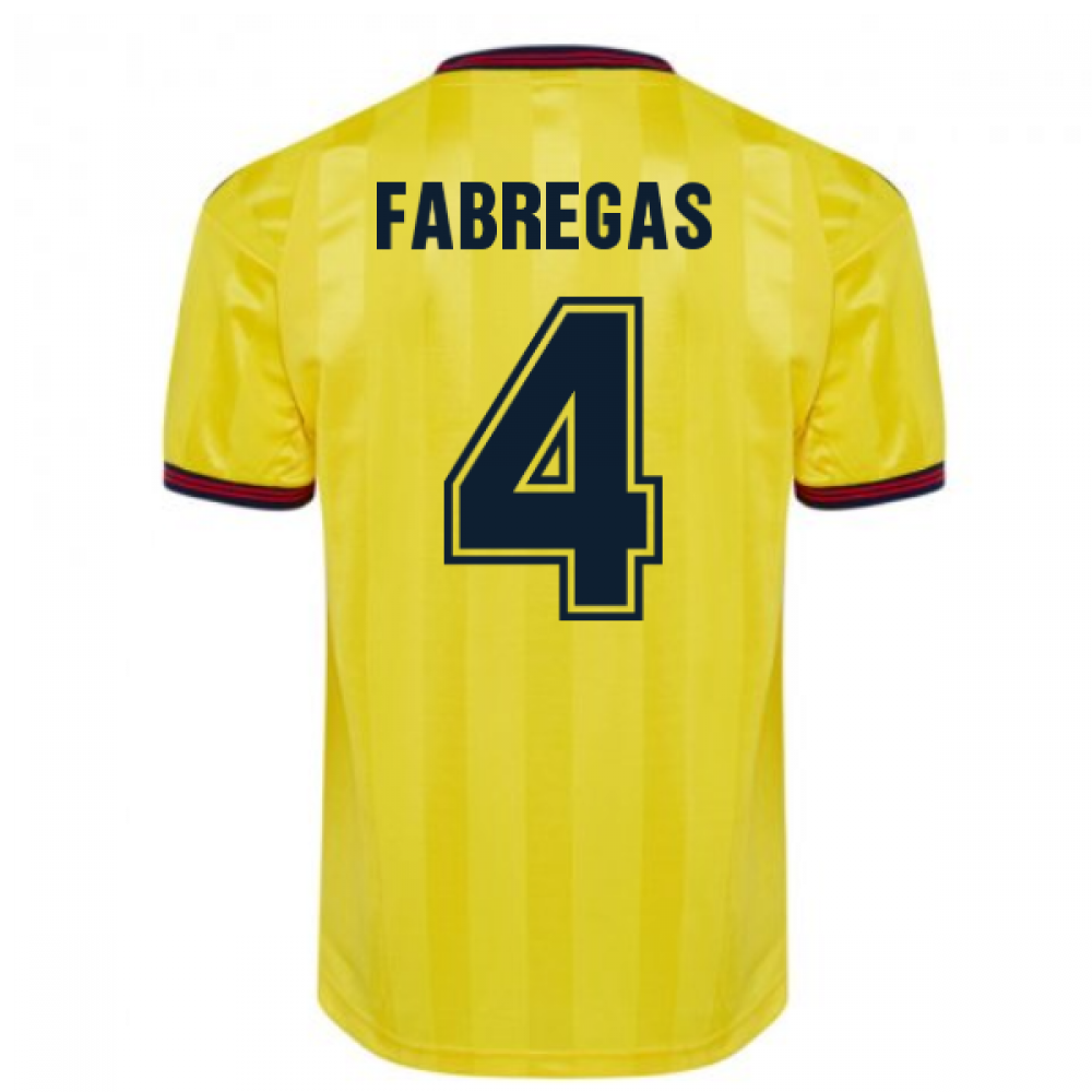 Score Draw Arsenal 1985 Centenary Away Shirt (FABREGAS 4)