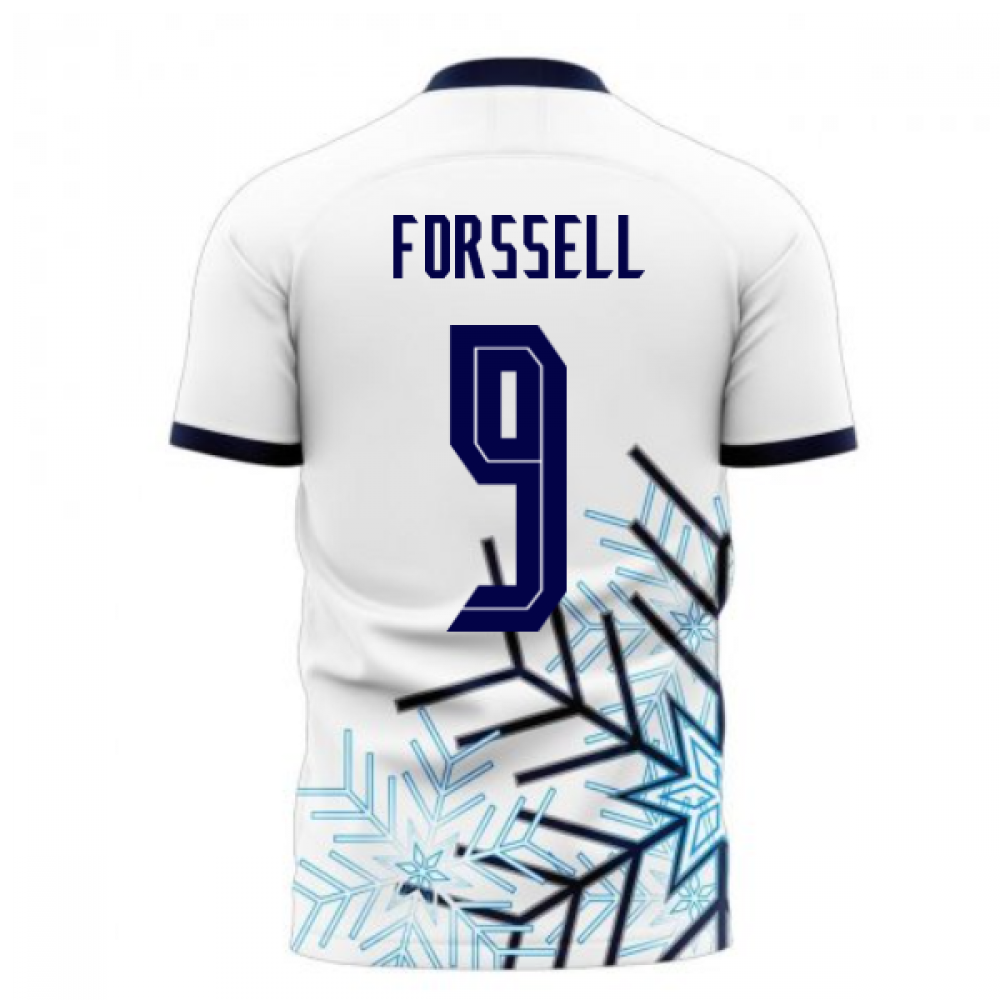 Finland 2023-2024 Home Concept Football Kit (Libero) (FORSSELL 9)