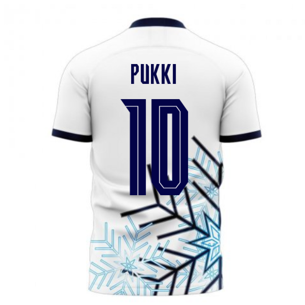 Finland 2023-2024 Home Concept Football Kit (Libero) (PUKKI 10)