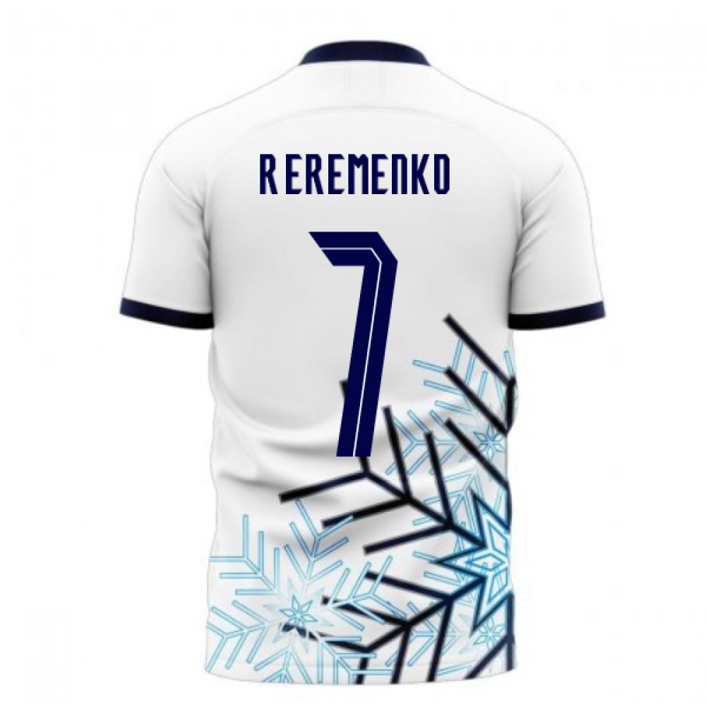 Finland 2025-2026 Home Concept Football Kit (Libero) (R EREMENKO 7)